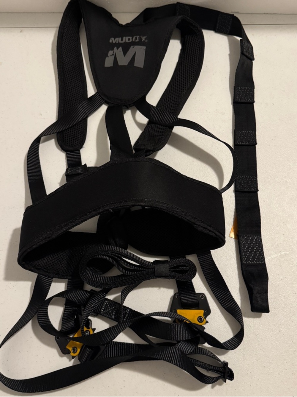 Muddy M Tree Stand Safety Harness Model MUD- MSH120-GY Max weight 300lbs(136 Kg)